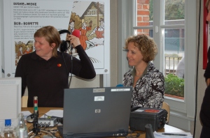 Interview met radio 2 in station Heide